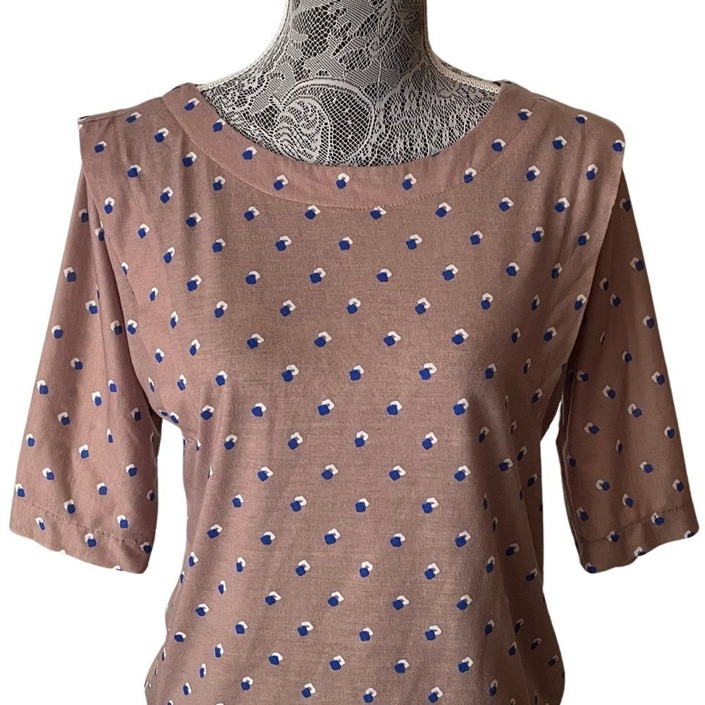 Vintage 70s Remo Classics California Print Top
